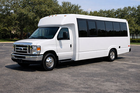 18-passenger minibus available for charter in Gaithersburg, MD